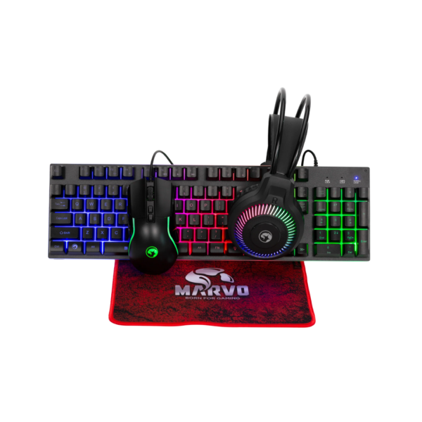 Combo Gaming de 4 en 1 LOOT 40 Marvo