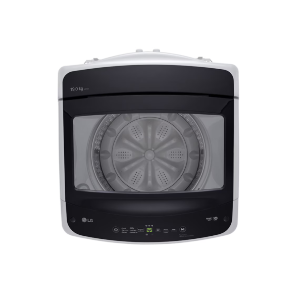 Lavadora Carga Superior Gris de 19kg LG