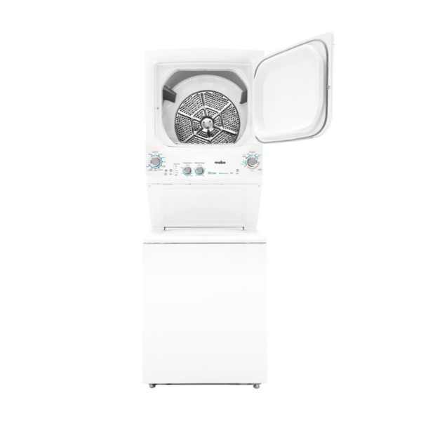 Centro de Lavado Eléctrico Ultra Capacity Blanco de 24Kg 27" Mabe