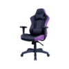 Silla Gaming Caliber E1 Hasta 120KG Negro/Morado Jemip