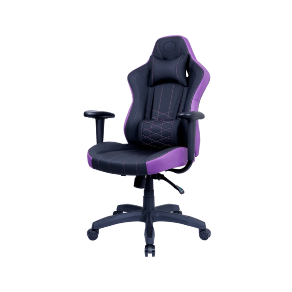 Silla Gaming Caliber E1 Hasta 120KG Negro/Morado Jemip