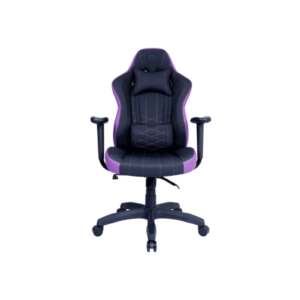 Silla Gaming Caliber E1 Hasta 120KG Negro/Morado Jemip