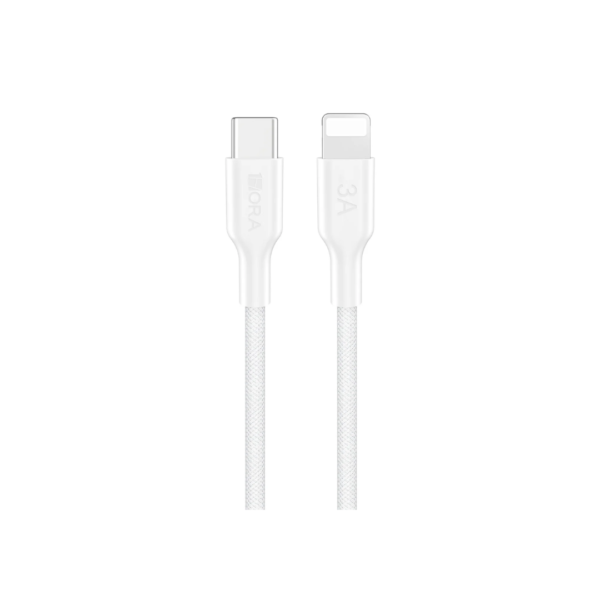 Cable USB-C a Lightning 3A de 1M 1Hora