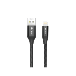 Cable USB-A a Lightning 2.4A de 1M 1Hora