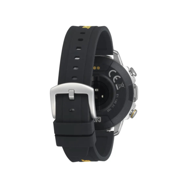 Smartwatch Correa de Silicona Negra y Amarilla CAT