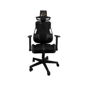 Silla Gaming Hidra Ergonómica Negro/Dorado Jemip