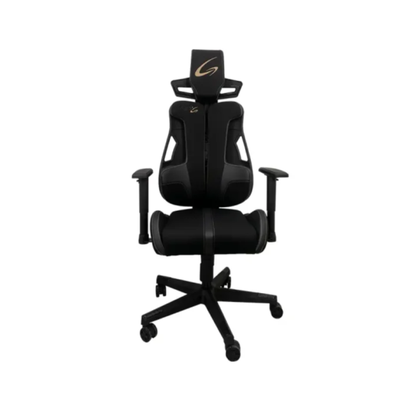 Silla Gaming Hidra Ergonómica Negro/Dorado Jemip