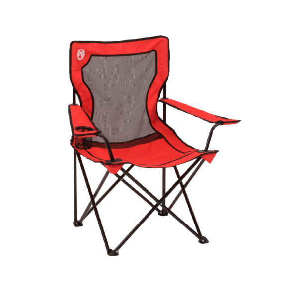 Silla Plegable con Malla Roja Coleman
