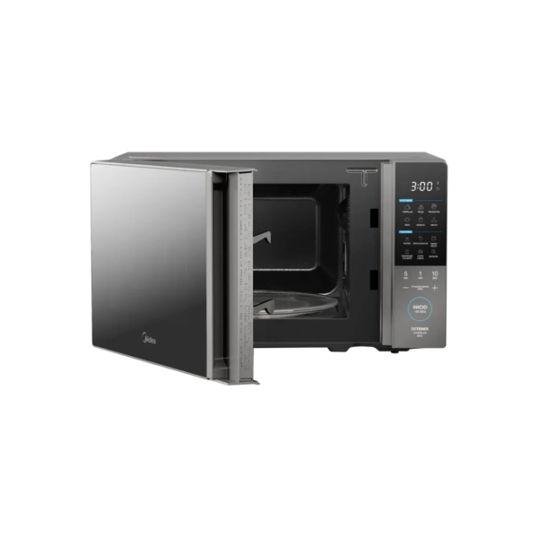 Microondas Digital de 30L 900W Gris Midea