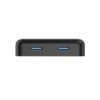 Cargador GaN 65W Dual USB-C Negro 1Hora