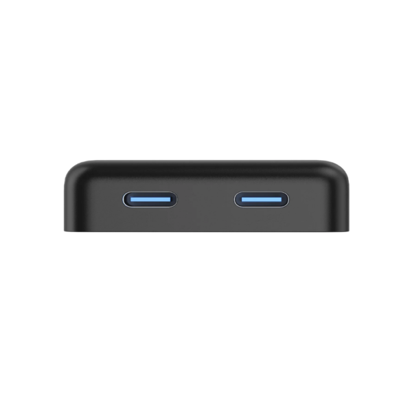 Cargador GaN 65W Dual USB-C Negro 1Hora