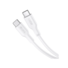 Cable USB-C a USB-C de 100W 1M Blanco 1Hora