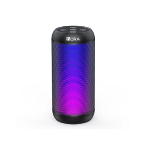 Corneta de Bluetooth Portátil Negra 1Hora