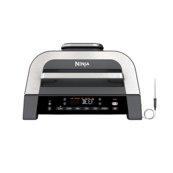 Parrilla Foodi Smart XL Grill Interior 6 en 1 con Termómetro Ninja