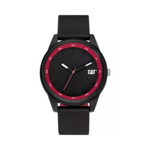 Reloj de Hombre Analógico Insignia Negro/Rojo CAT