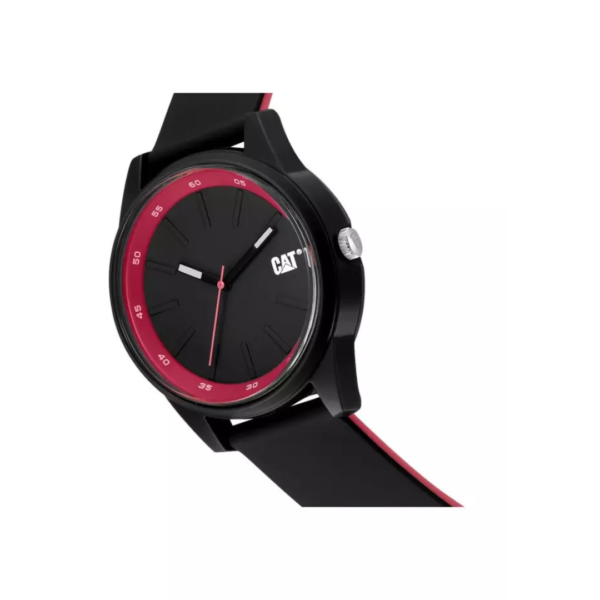 Reloj de Hombre Analógico Insignia Negro/Rojo CAT