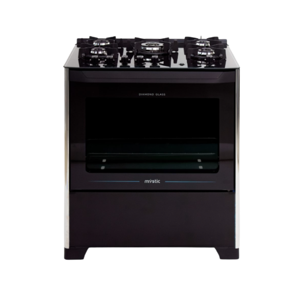Cocina a Gas de Piso 30" Lujo GasBlock de 5 Quemadores Mystic