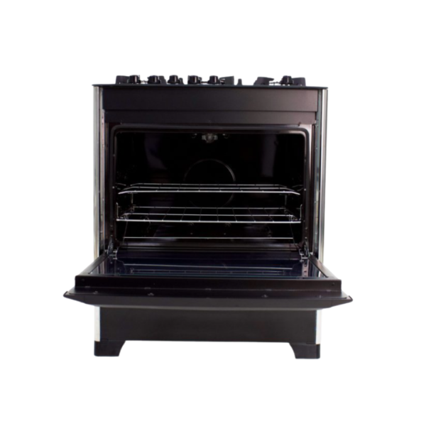 Cocina a Gas de Piso 30" Lujo GasBlock de 5 Quemadores Mystic