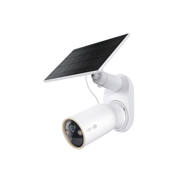 Kit Cámara Seguridad WiFi de 4K + Panel Solar Tplink