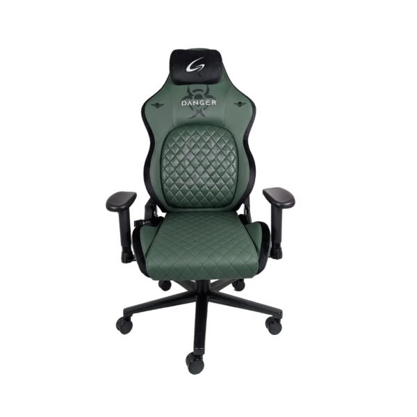 Silla Gaming Danger Negro/Verde Jemip