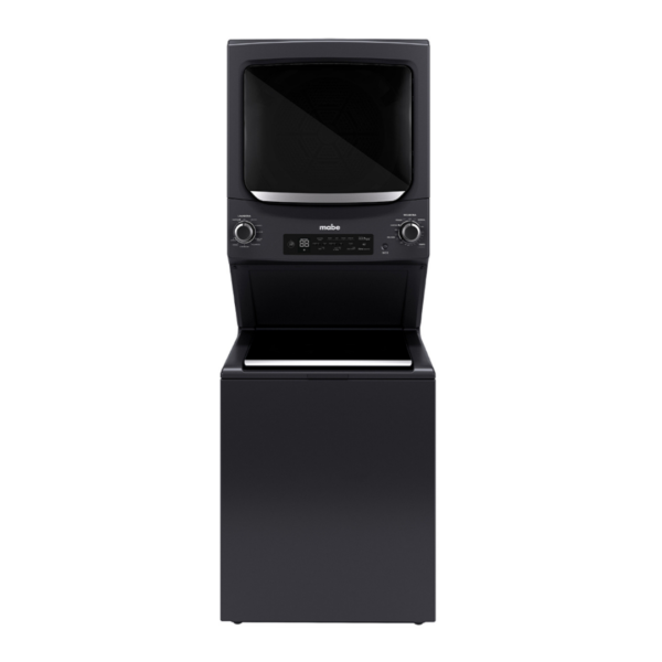 Centro de Lavado Premium Ultra Capacity Diamond Gray de 24Kg 27" Mabe