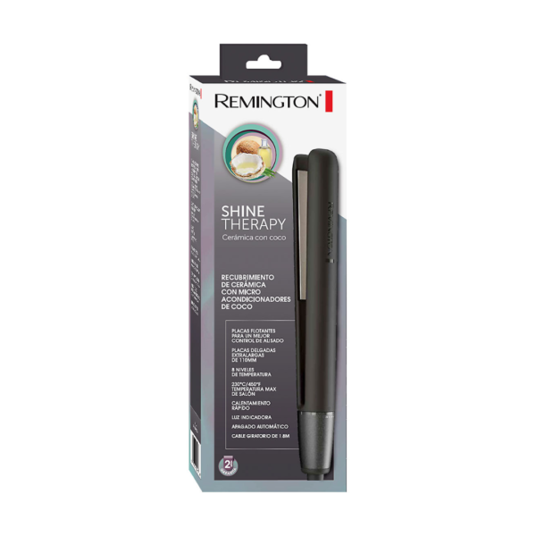 Plancha Alisadora Shine Therapy de 1" Remington