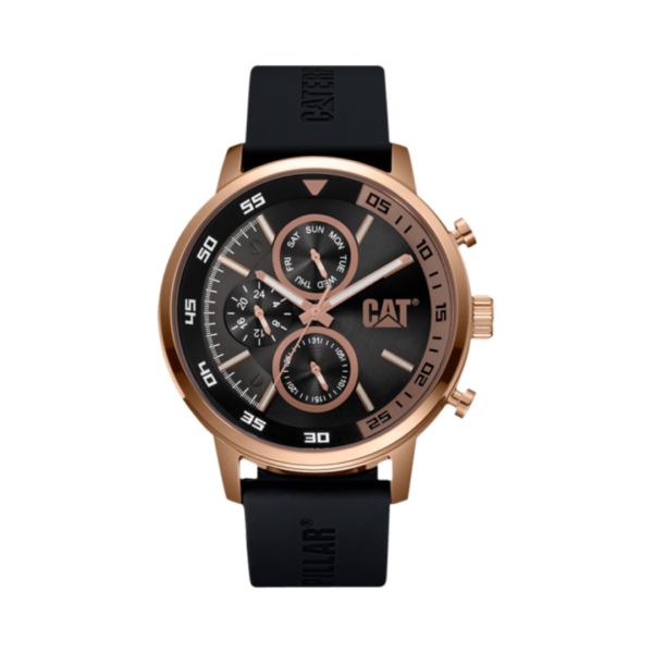Reloj de Hombre Sail Black Rose Gold CAT