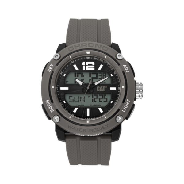 Reloj de Hombre Power A Plata/Negro CAT