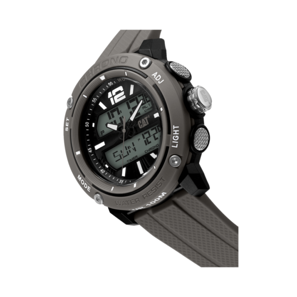 Reloj de Hombre Power A Plata/Negro CAT