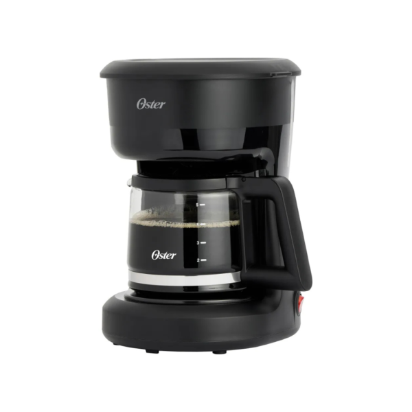 Cafetera 5 Tazas Negra con Filtro Reutilizable de 650W Oster