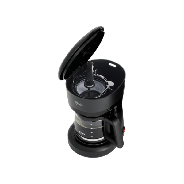 Cafetera 5 Tazas Negra con Filtro Reutilizable de 650W Oster