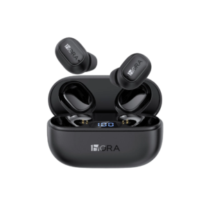 Audífonos Inalámbricos TWS de USB-C Negro 1Hora