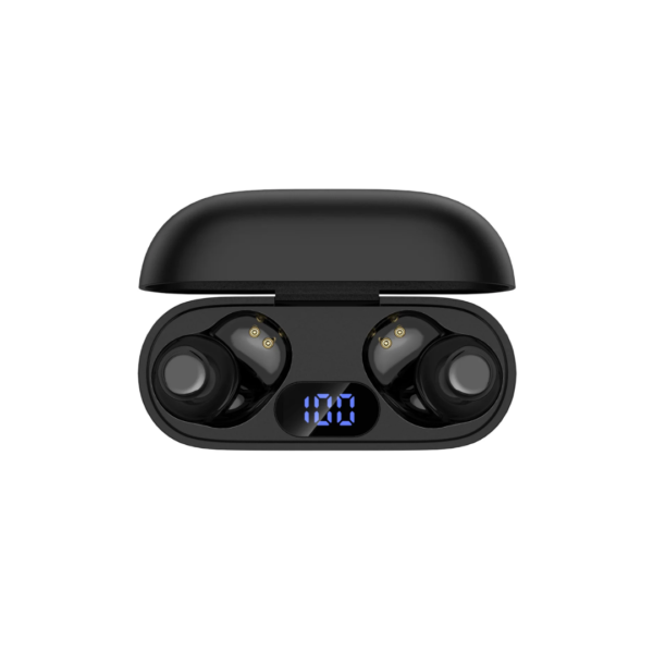 Audífonos Inalámbricos TWS de USB-C Negro 1Hora
