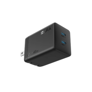 Cargador GaN Doble de 45W 1Hora