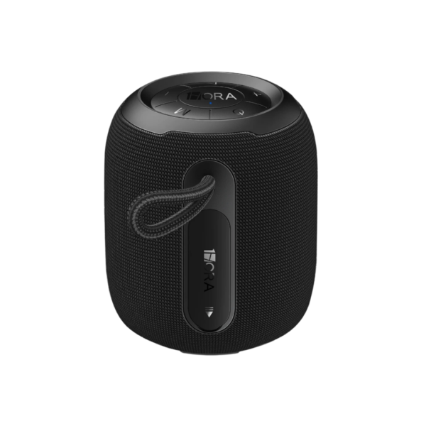 Corneta Bluetooth Portátil de TWS Estéreo Negra 1Hora