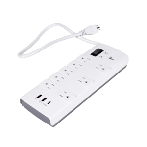 Regleta Protectora de Sobretensiones con 8 Salidas Astra