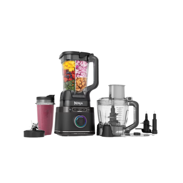 Licuadora 3 en 1 de Jarra 72oz + Procesador 8 Tazas + Disco Triturado Ninja
