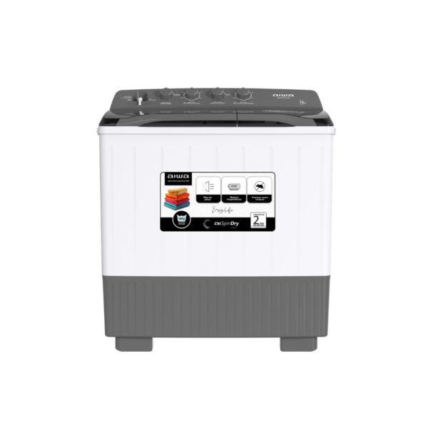 Lavadora Semi-Automática Doble Tina de 16kg Aiwa