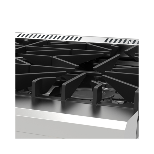 Tope de Cocina a Gas de Acero Aspecto Industrial 36" POTENZA 90 Drija