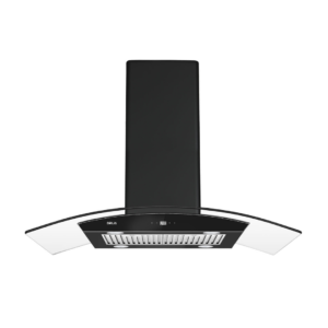 Campana Extractora de Isla 90cm Negra PRISMA ISLA TOUCH 90 BLACK Drija