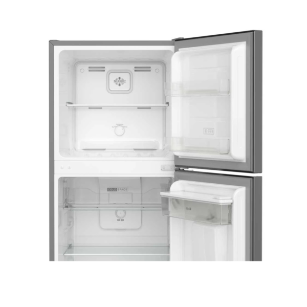 Nevera Top Mount Plateada con Dispensador de Agua de 255L Whirlpool