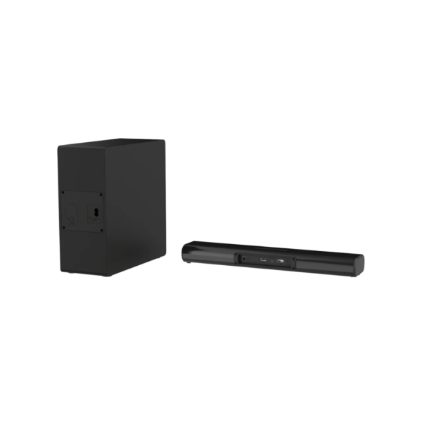 Soundbar 2.1 + Subwoofer Inalámbrico de 80W RMS (800W PMPO) — 15W×2 Barra + 50W Sub Aiwa
