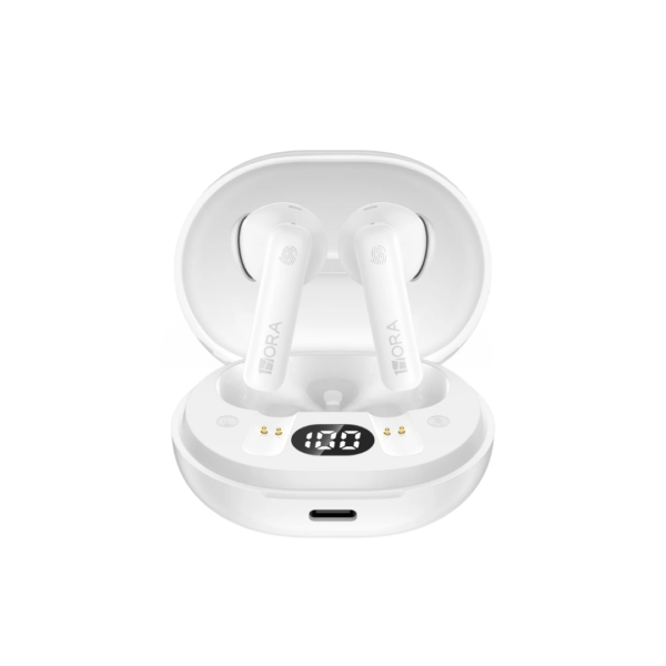 Audífonos Inalámbricos TWS Blanco 1Hora