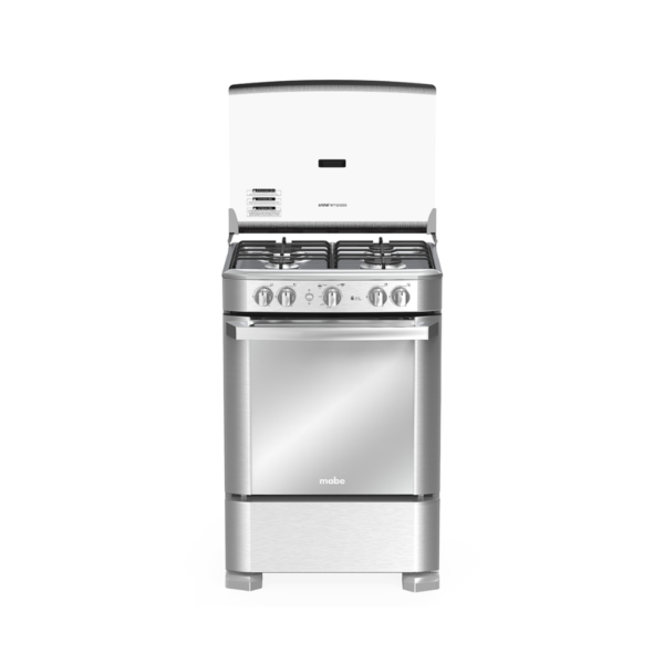 Cocina a Gas de 24" Piso Acero con 4 Quemadores Mabe