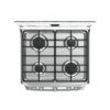 Cocina a Gas de 24" Piso Acero con 4 Quemadores Mabe
