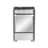 Cocina a Gas de 24" Piso 4 Quemadores Inoxidable Mabe