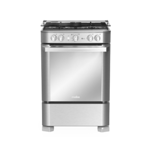 Cocina a Gas de 24" Piso 4 Quemadores Inoxidable Mabe