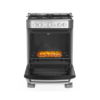 Cocina a Gas de 24" Piso 4 Quemadores Inoxidable Mabe