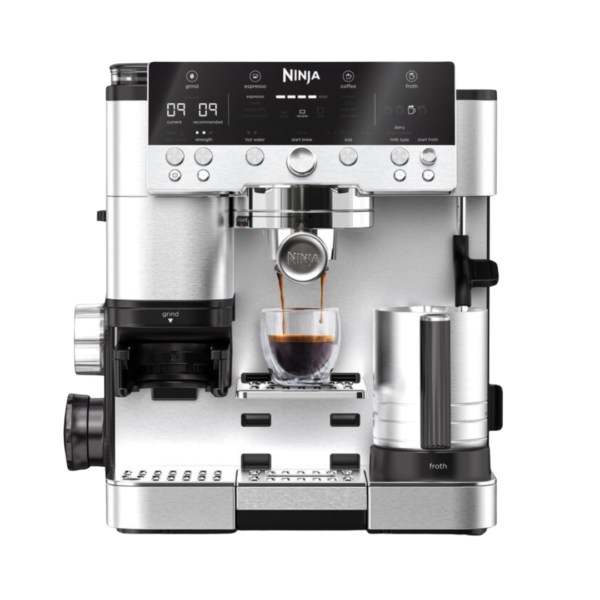 Cafetera Espresso & Coffee Barista 3 en 1 de 1650W Ninja