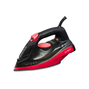 Plancha a Vapor de Cerámica 1200W Negro/Rojo Sankey